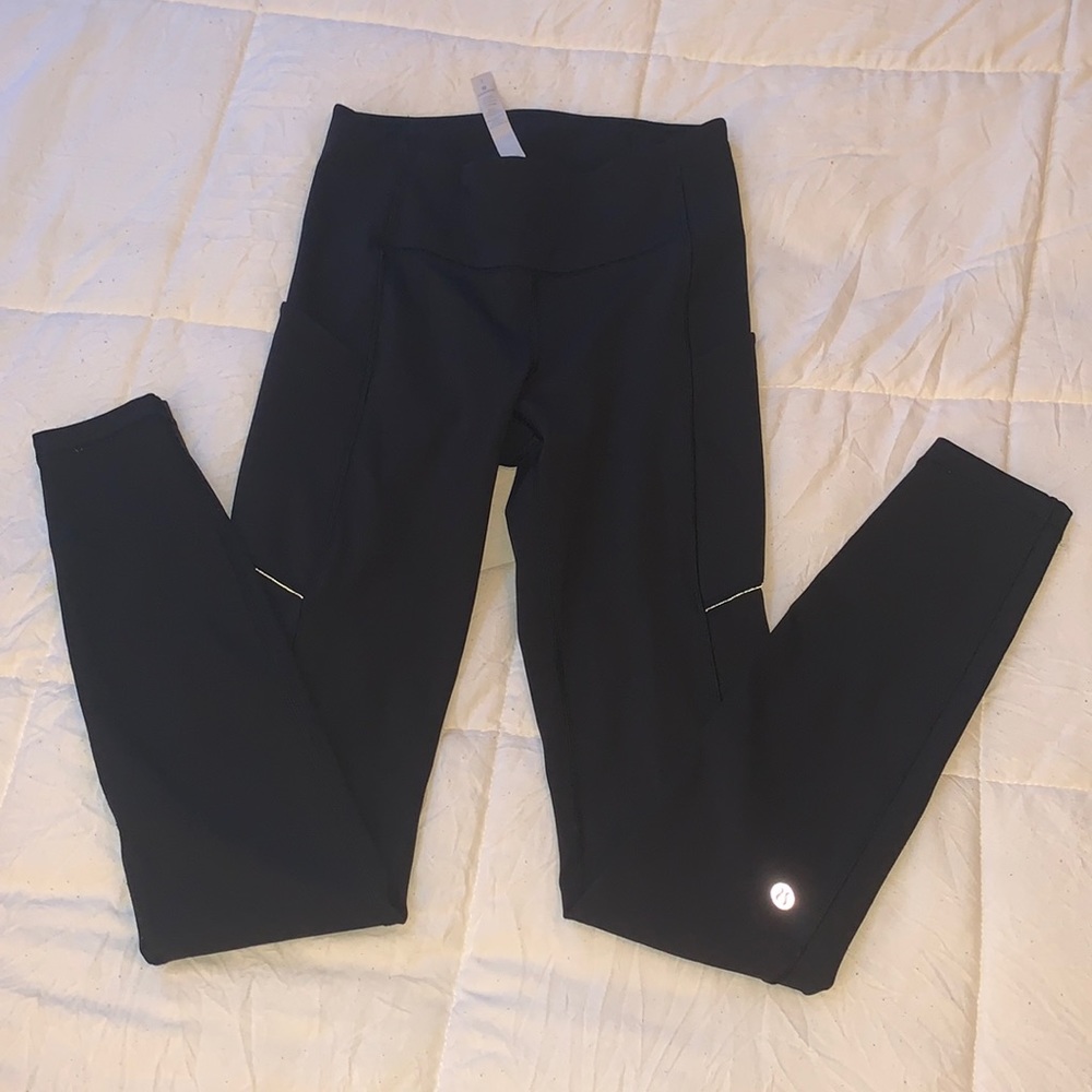 Black Lululemon Leggings Size 2